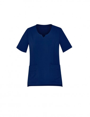 BCA-CST942LS - Womens Avery Tailored Fit Round Neck Scrub Top - Biz Care - Healthcare