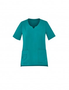 BCA-CST942LS - Womens Avery Tailored Fit Round Neck Scrub Top - Biz Care - Healthcare 2