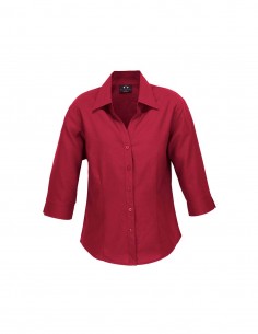 BCA-LB3600 - Ladies Plain Oasis 3/4 Sleeve Shirt - Biz Care - Healthcare 2