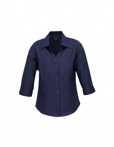 BCA-LB3600 - Ladies Plain Oasis 3/4 Sleeve Shirt - Biz Care - Healthcare