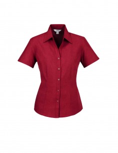 BCA-LB3601 - Ladies Plain Oasis Short Sleeve Shirt - Biz Care - Healthcare 2