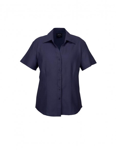 BCA-LB3601 - Ladies Plain Oasis Short Sleeve Shirt - Biz Care - Healthcare