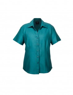 BCA-LB3601 - Ladies Plain Oasis Short Sleeve Shirt - Biz Care - Healthcare 2