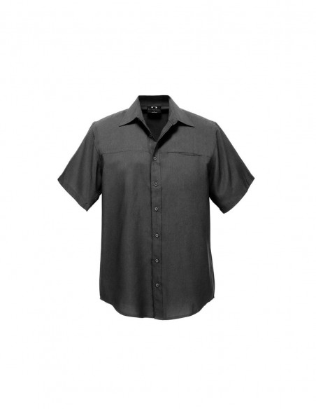 BCA-SH3603 - Mens Plain Oasis Short Sleeve Shirt - Biz Care - Healthcare