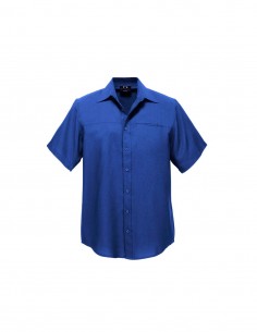 BCA-SH3603 - Mens Plain Oasis Short Sleeve Shirt - Biz Care - Healthcare 2