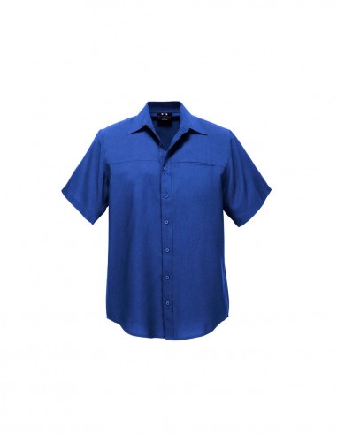 BCA-SH3603 - Mens Plain Oasis Short Sleeve Shirt - Biz Care - Healthcare