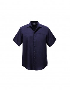 BCA-SH3603 - Mens Plain Oasis Short Sleeve Shirt - Biz Care - Healthcare 2