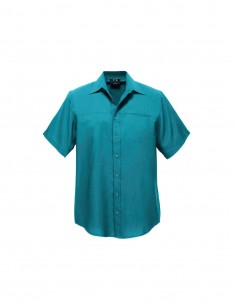 BCA-SH3603 - Mens Plain Oasis Short Sleeve Shirt - Biz Care - Healthcare 2