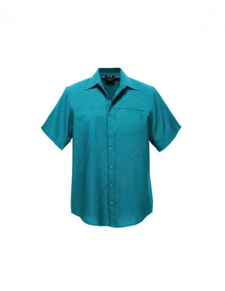 BCA-SH3603 - Mens Plain Oasis Short Sleeve Shirt - Biz Care - Healthcare