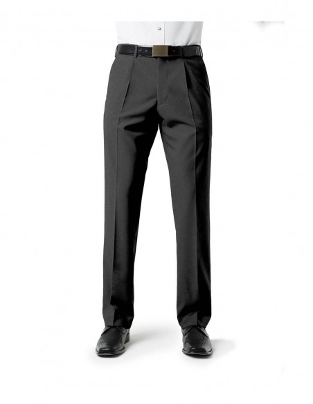 BC-BS29110 - Classic Mens Pleat Front Pant - Biz Collection - Corporates