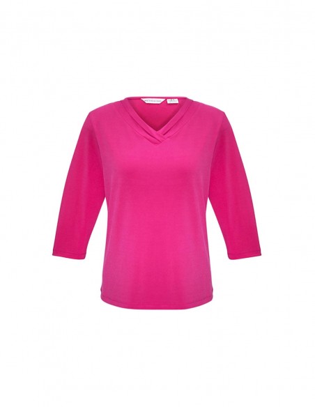 BC-K819LT - Lana Ladies ¾/S Top - Biz Collection - Corporates