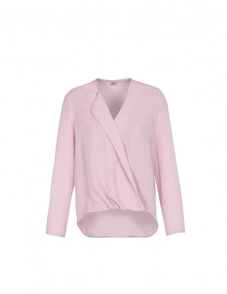 BC-S014LL - Lily Ladies Hi-Lo Blouse - Biz Collection - Corporates