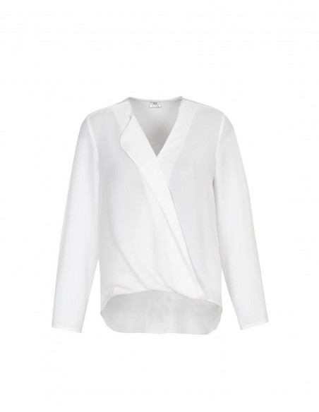 BC-S014LL - Lily Ladies Hi-Lo Blouse - Biz Collection - Corporates