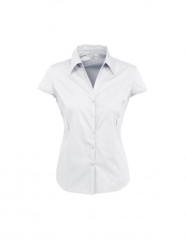 BC-S119LN - Metro Ladies Cap Sleeve Shirt - Biz Collection - Corporates