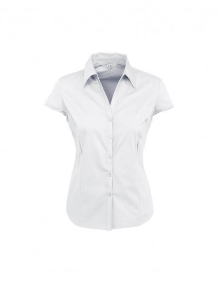 BC-S119LN - Metro Ladies Cap Sleeve Shirt - Biz Collection - Corporates