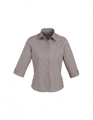 BC-S122LT - Chevron Ladies ¾/S Shirt - Biz Collection - Corporates