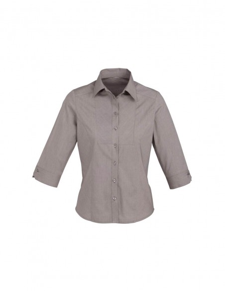 BC-S122LT - Chevron Ladies ¾/S Shirt - Biz Collection - Corporates
