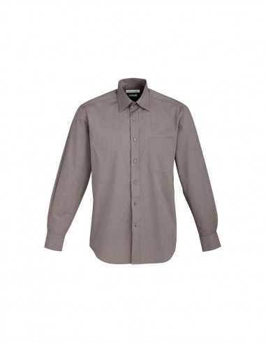BC-S122ML - Chevron Mens L/S Shirt - Biz Collection - Corporates