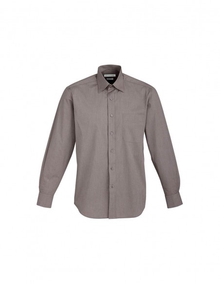 BC-S122ML - Chevron Mens L/S Shirt - Biz Collection - Corporates