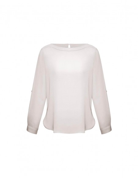 BC-S828LL - Madison Ladies Boatneck Blouse - Biz Collection - Corporates