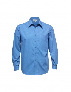 BC-SH816 - Micro Check Mens L/S Shirt - Biz Collection - Corporates