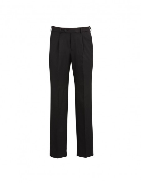 BCO-70111S - Mens One Pleat Pant Stout - Biz Corporates - Corporates