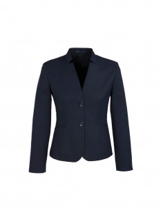 BCO-60113 - Womens Short Jacket with Reverse Lapel - Biz Corporates - Corporates