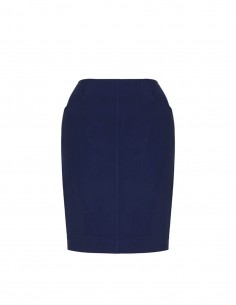 BCO-20717 - Womens Bandless Pencil Skirt - Biz Corporates - Corporates