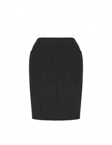 BCO-20717 - Womens Bandless Pencil Skirt - Biz Corporates - Corporates