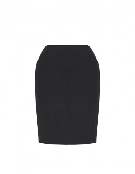 BCO-20717 - Womens Bandless Pencil Skirt - Biz Corporates - Corporates