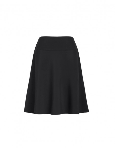 BCO-20718 - Womens Bandless Flared Skirt - Biz Corporates - Corporates