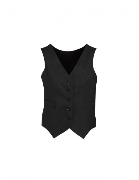 BCO-54011 - Womens Peaked Vest with Knitted Back - Biz Corporates - Corporates