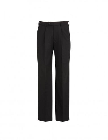 BCO-74011S - Mens One Pleat Pant Stout - Biz Corporates - Corporates