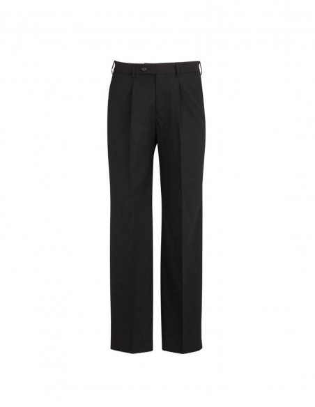 BCO-74011S - Mens One Pleat Pant Stout - Biz Corporates - Corporates