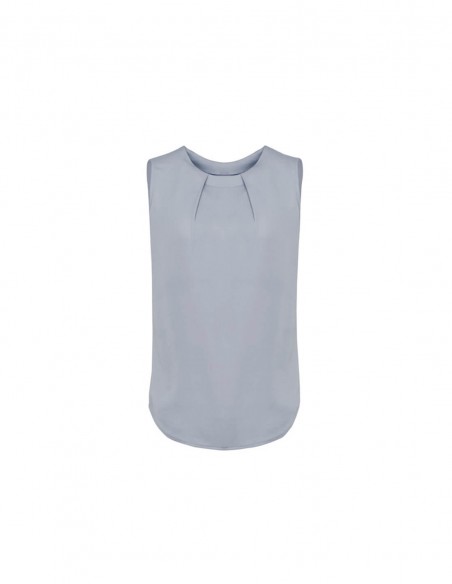 BCO-RB973LN - Womens Estelle Pleat Blouse - Biz Corporates - Corporates