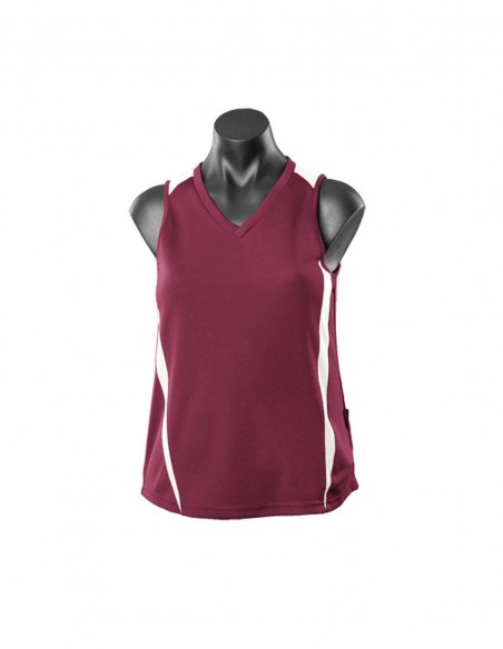AU-2104 - Ladies Eureka Singlet - Aussie Pacific - Teamwear
