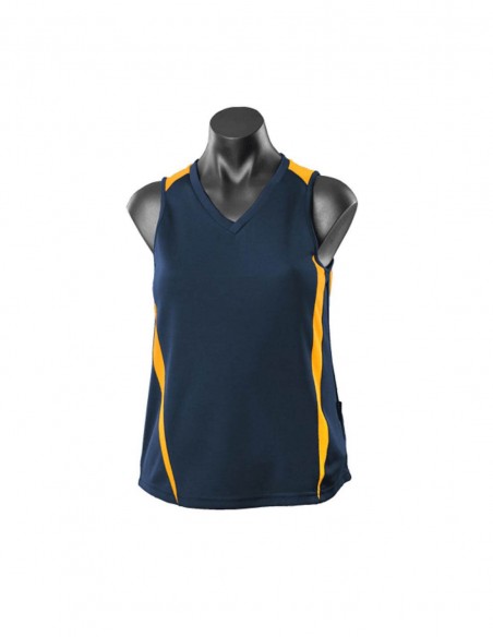 AU-2104 - Ladies Eureka Singlet - Aussie Pacific - Teamwear