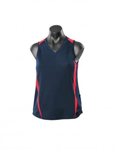 AU-2104 - Ladies Eureka Singlet - Aussie Pacific - Teamwear