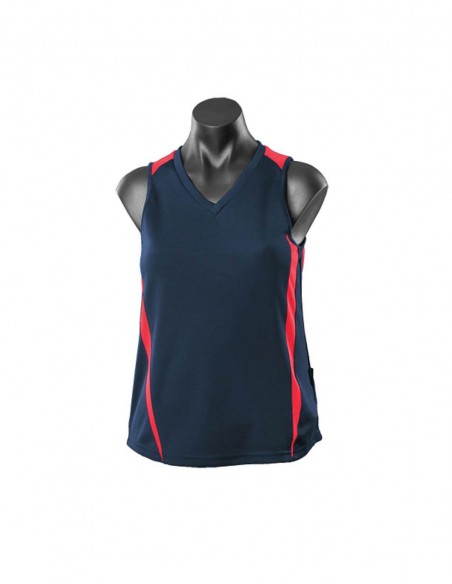 AU-2104 - Ladies Eureka Singlet - Aussie Pacific - Teamwear