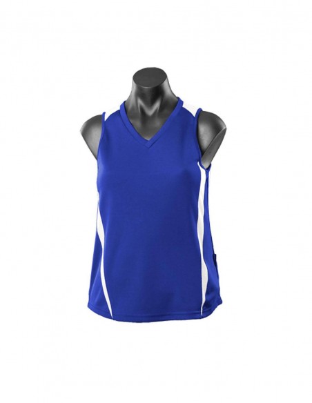 AU-2104 - Ladies Eureka Singlet - Aussie Pacific - Teamwear