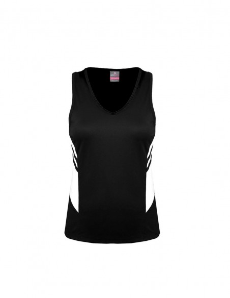 AU-2111 - Ladies Tasman Singlet - Aussie Pacific - Teamwear
