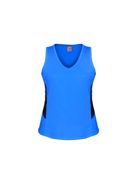 AU-2111 - Ladies Tasman Singlet - Aussie Pacific - Teamwear