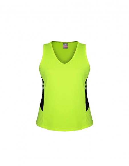 AU-2111 - Ladies Tasman Singlet - Aussie Pacific - Teamwear