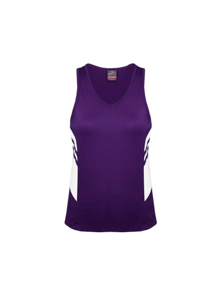 AU-2111 - Ladies Tasman Singlet - Aussie Pacific - Teamwear